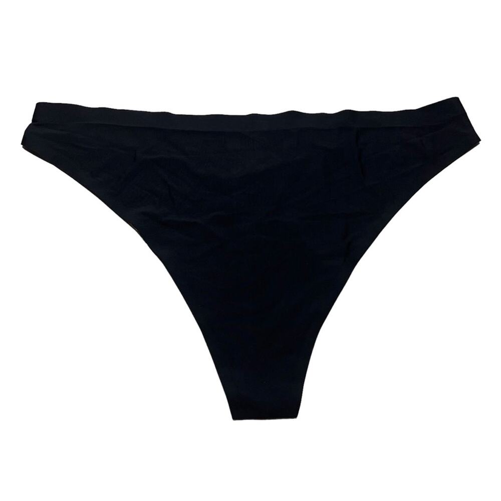 Cheek Boss Thong Black Size 2XL